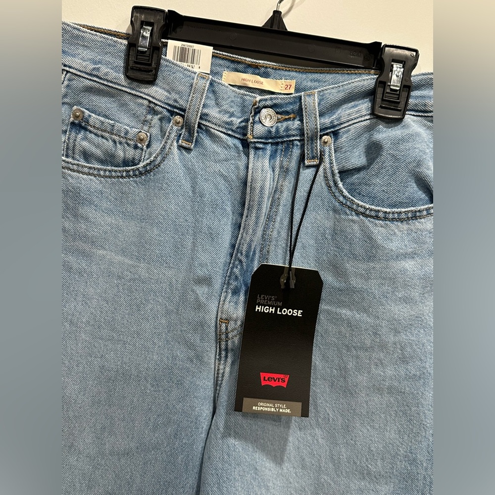 Levi’s Women’s High Loose Jeans NEW WITH TAGS 27x29 - Picture 4 of 7